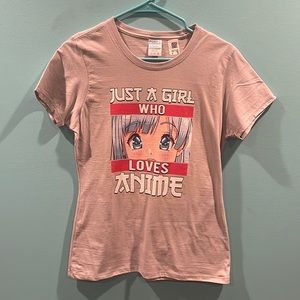 Grey Pop-Art Anime T-Shirt